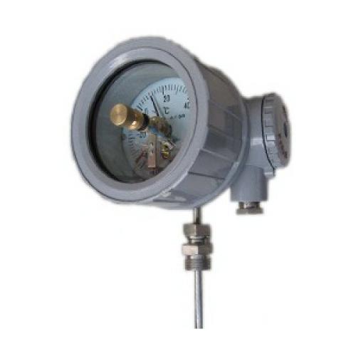 Explosion proof bimetallic thermometer